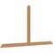 Ekena Millwork Portland Timber Gable Bracket, Western Red Cedar, 84"W x 45"H x 1 1/2"D x 3 1/2"F, 13/12 Pitch GBW084X45X0204POR00SWR - alternate 2
